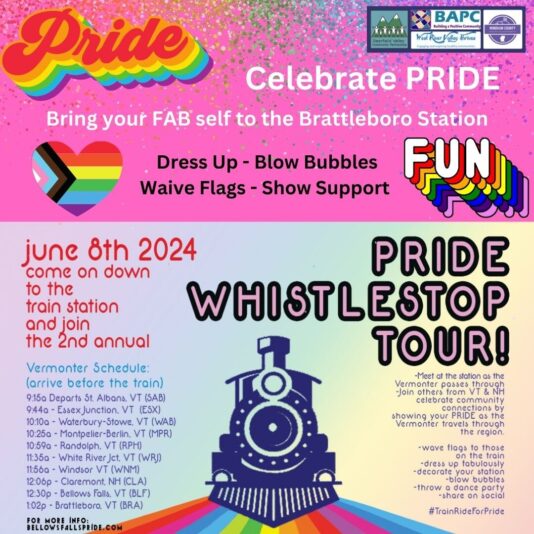 Pride Whistlestop