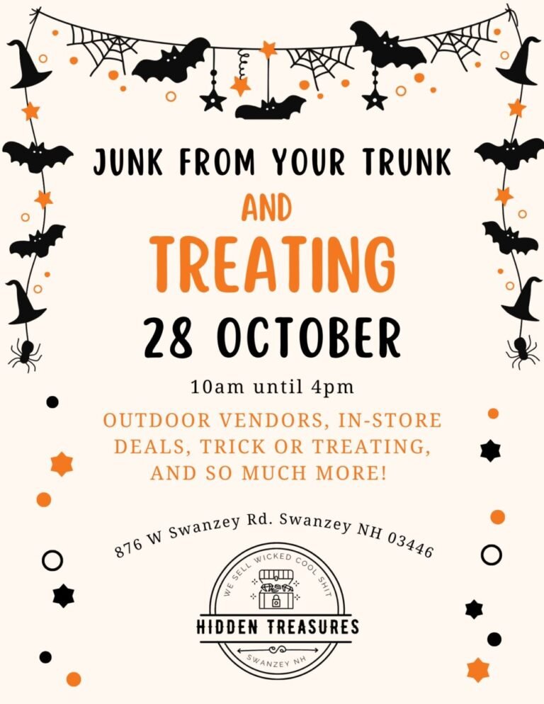 Junk From Your Trunk and Treating