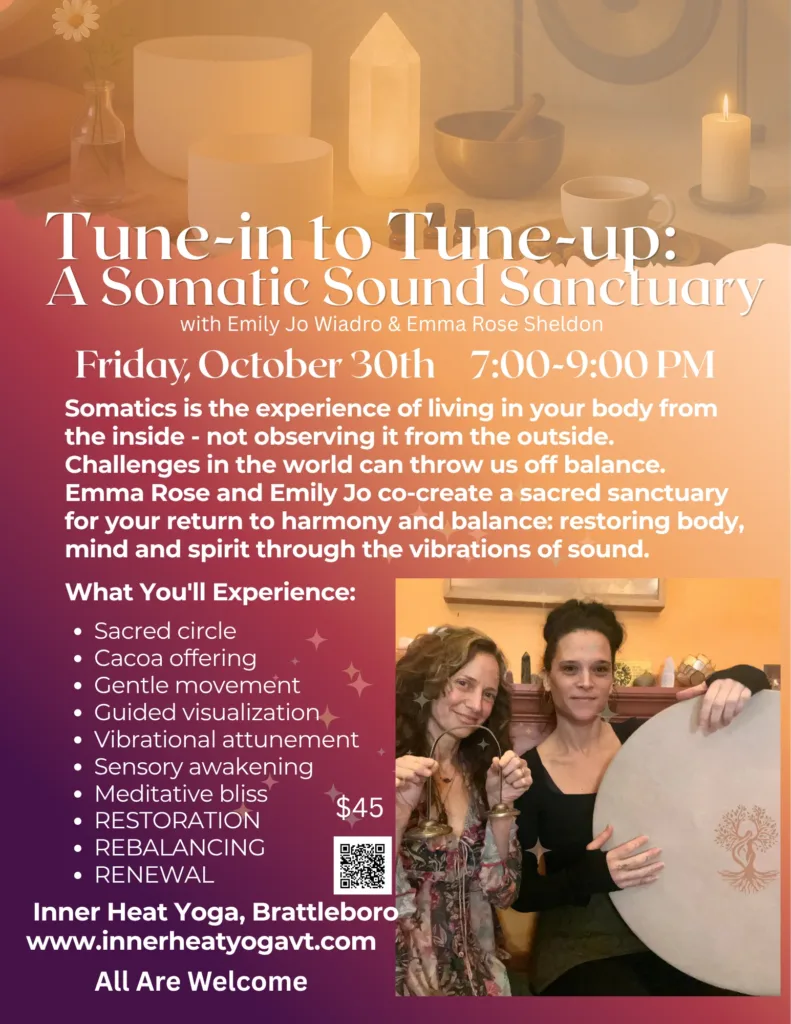 Tune-in to Tune-up: A Somatic Sound Sanctuary to Rebalance, Restore, and Renew