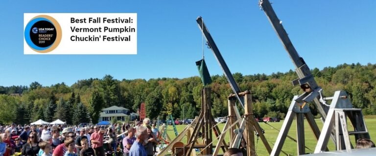 15th Annual Vermont Pumpkin Chuckin Festival 768x320