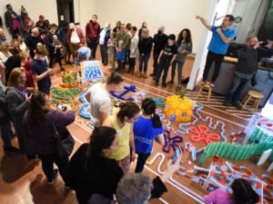 16th annual Domino Toppling Extravaganza returns to Brattleboro Museum & Art Center (BMAC)