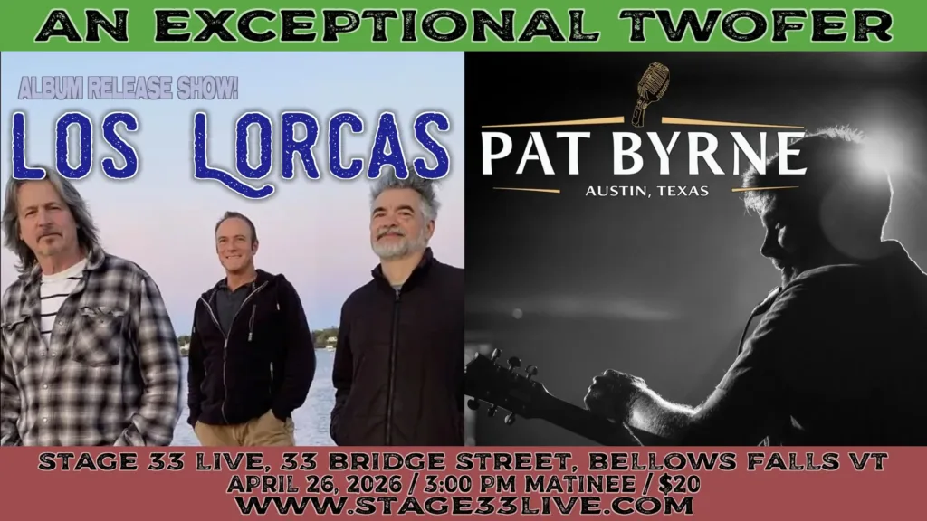 Los Lorcas and Pat Byrne at Stage 33 Live