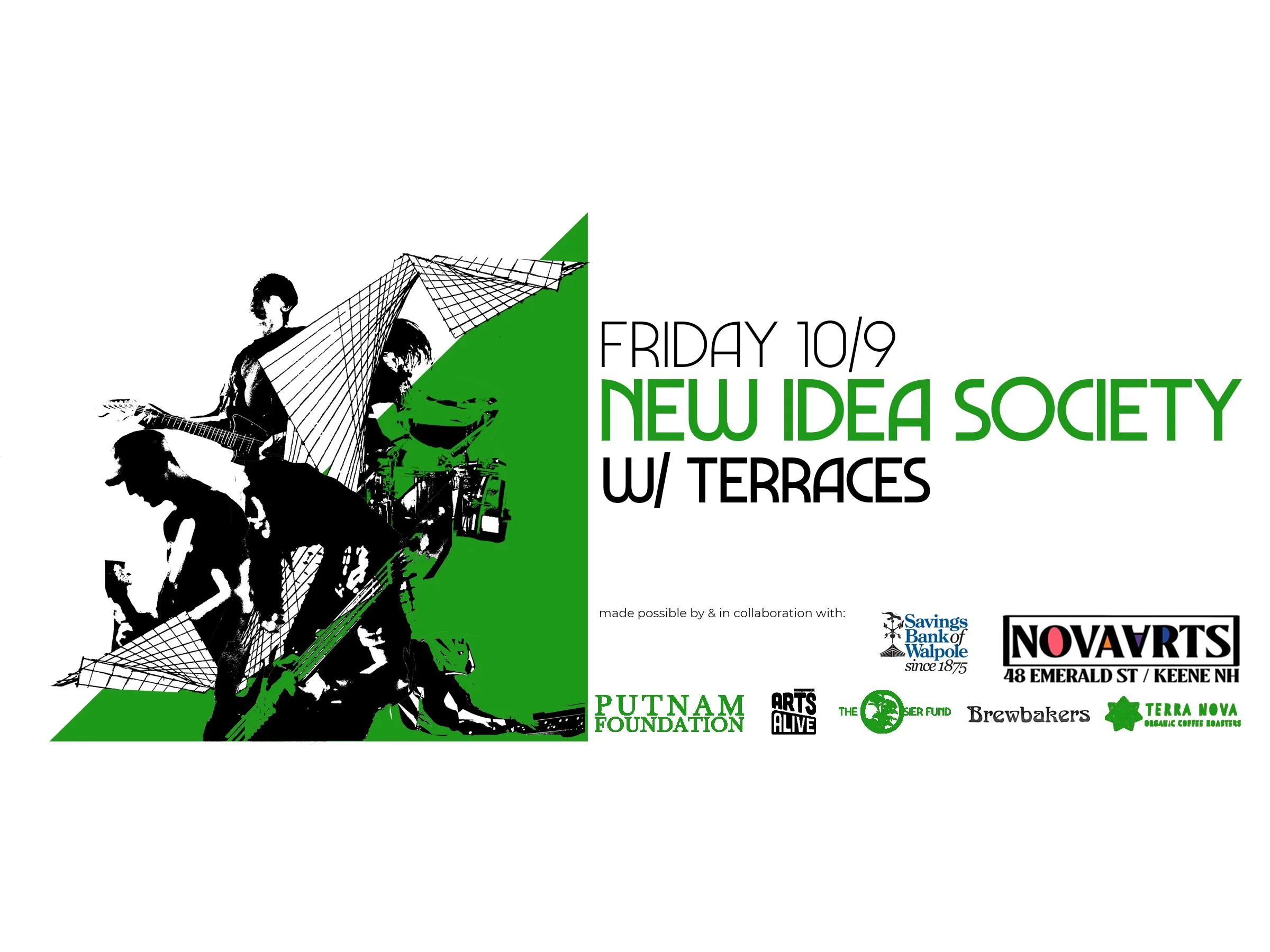 New Idea Society w/ TERRACES