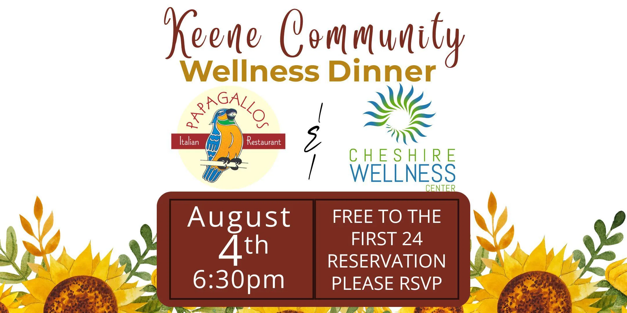 Keene Community Wellness Dinner