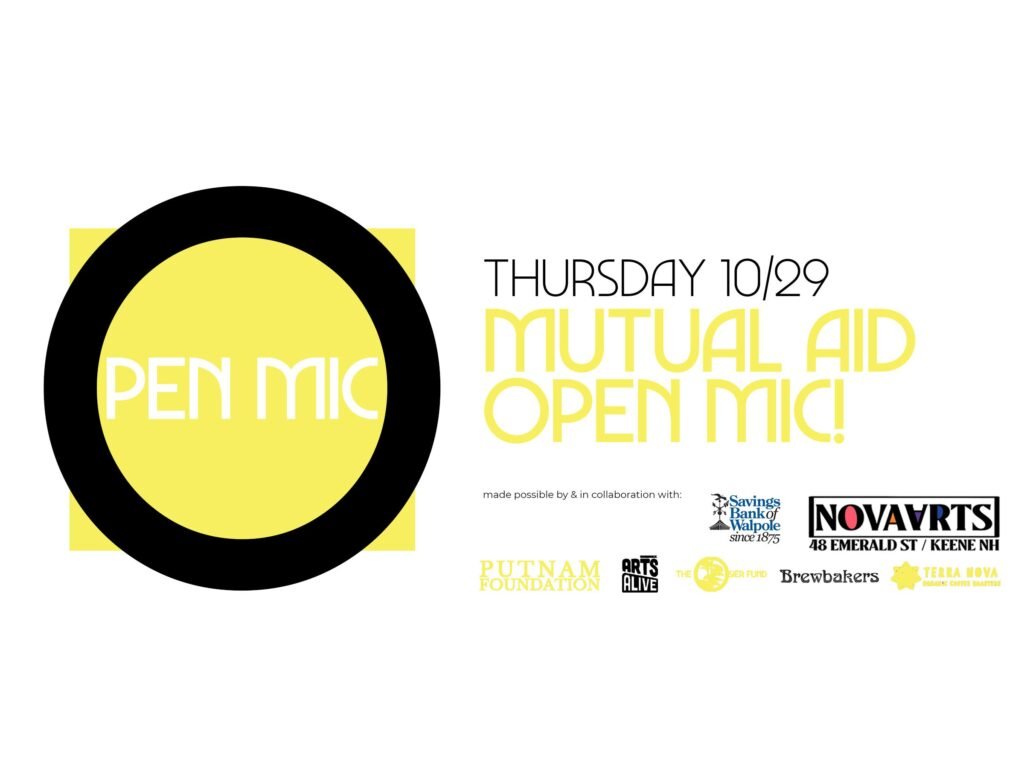 Mutual Aid Open Mic Night!