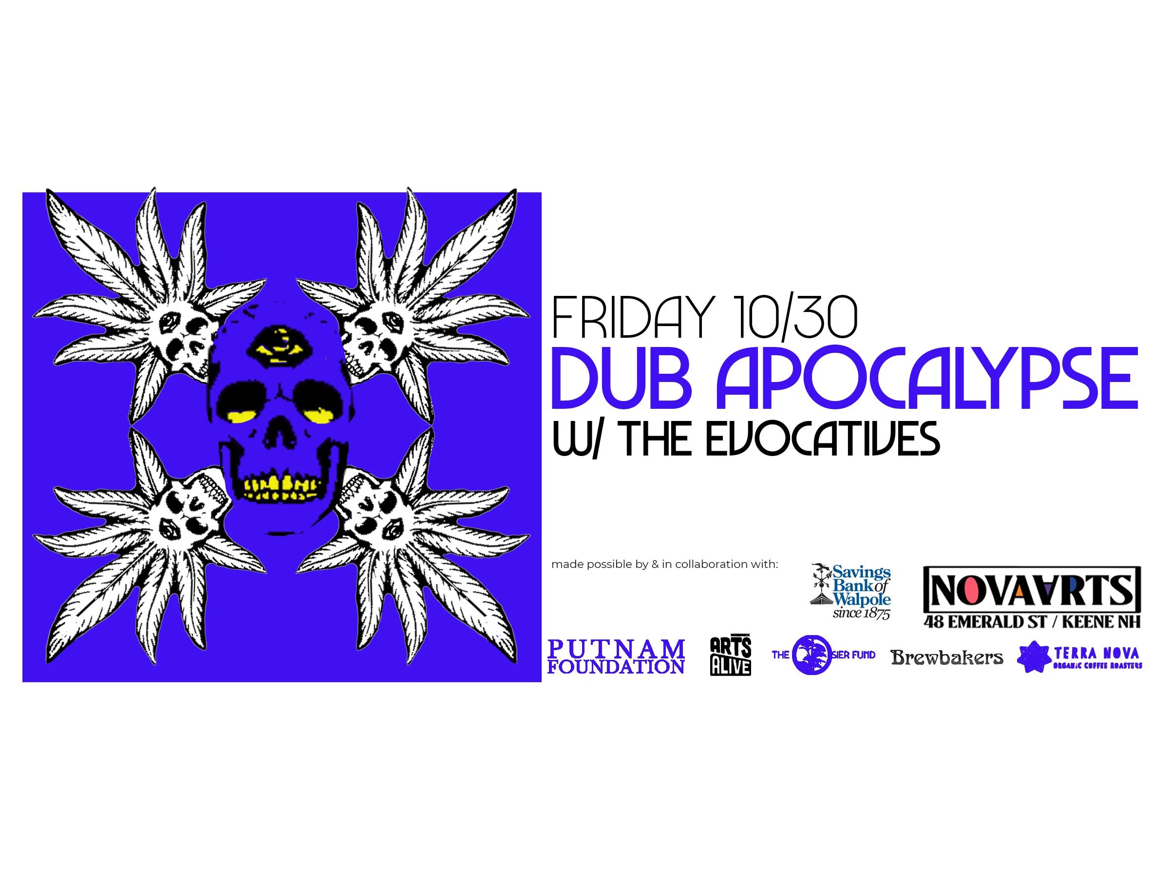 Dub Apocalypse w/ The Evocatives