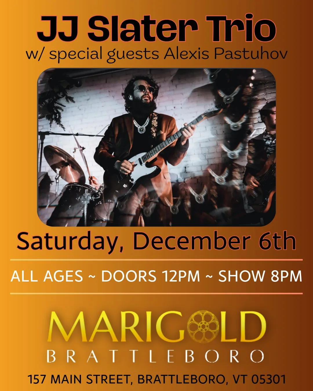 Alexis Pastuhov • JJ Slater Trio