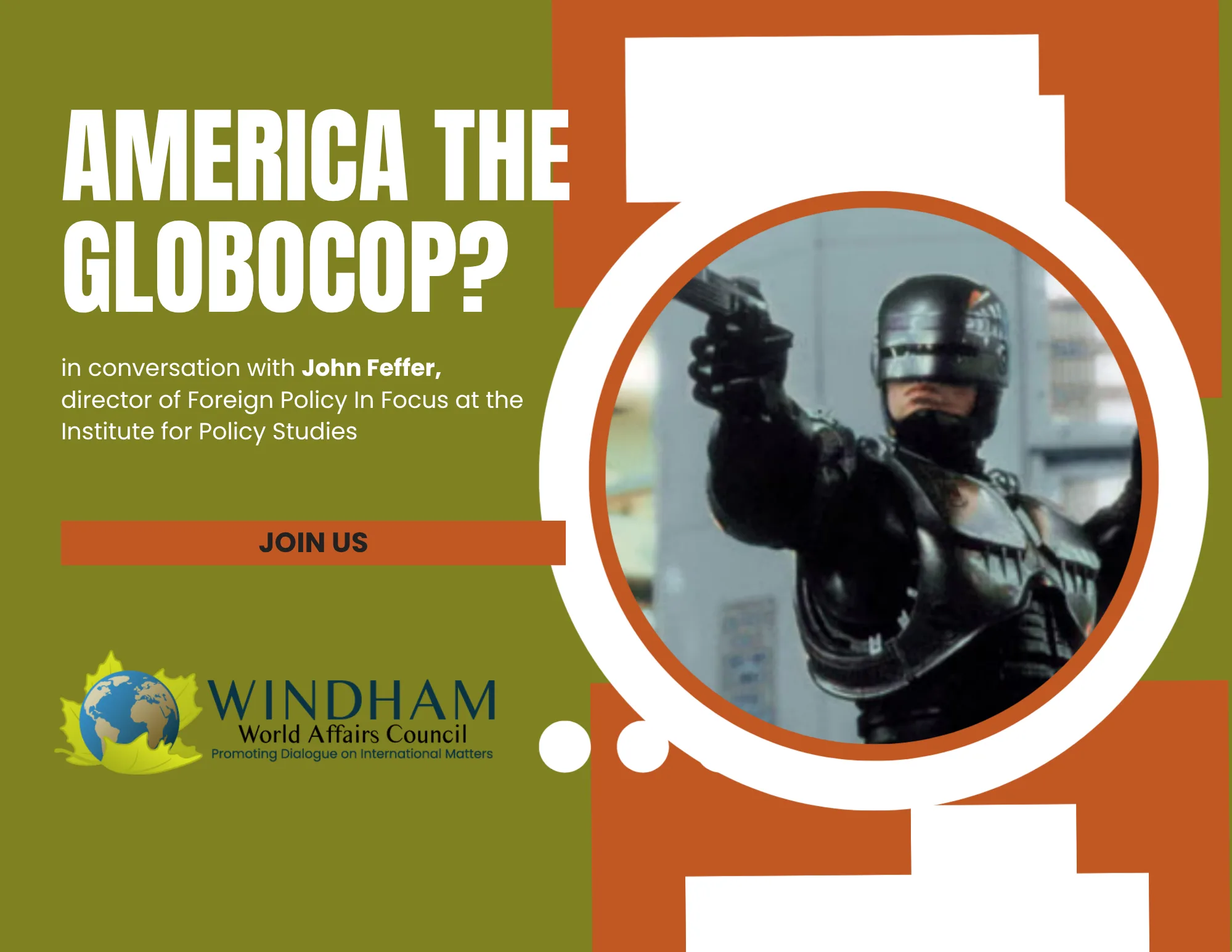 America The Globocop 11 X 8.5 In