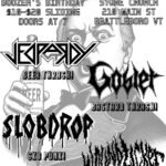 BOOZER'S BIRTHDAY - Jeopardy • Goblet • Slob Drop • Woundlicker