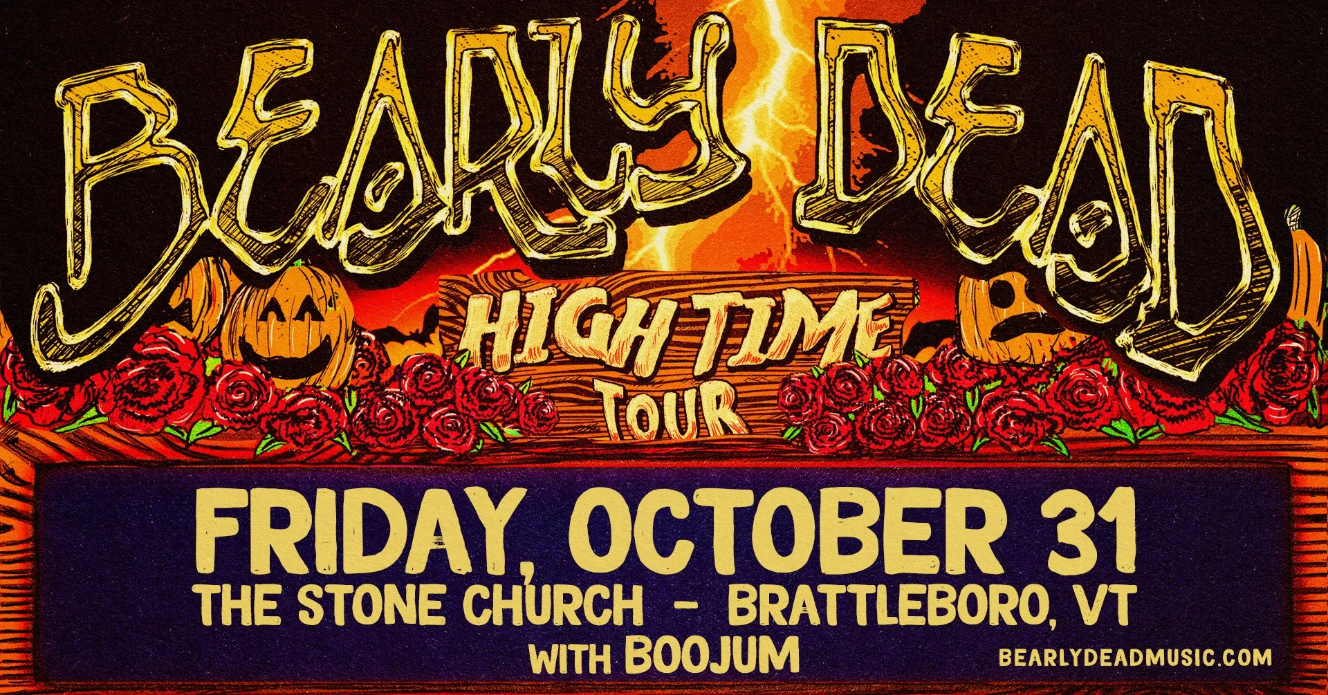 Bearly Dead W Boojum HALLOWEEN BASH