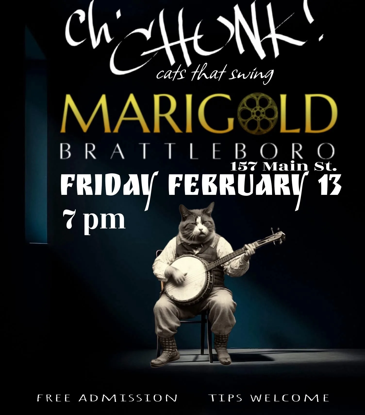 Ch’CHUNK Swing Band LIVE @ Marigold Brattleboro