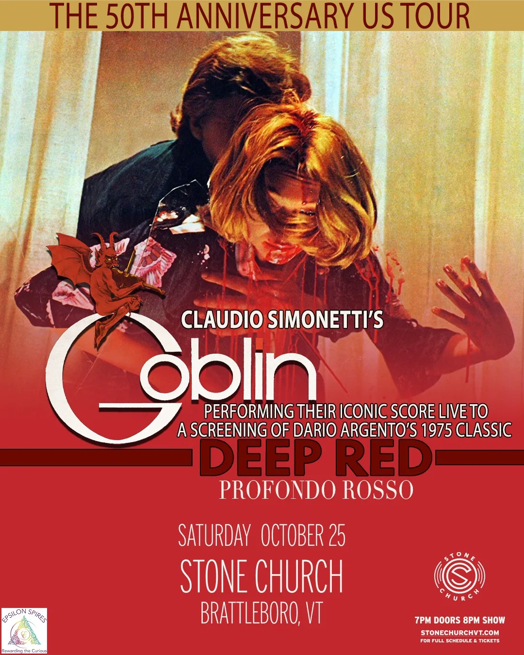 Claudio Simonettis GOBLIN Profondo Rosso 50th Anniversary