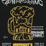 Creative Writing, Holding Napoleon and Strange Pains