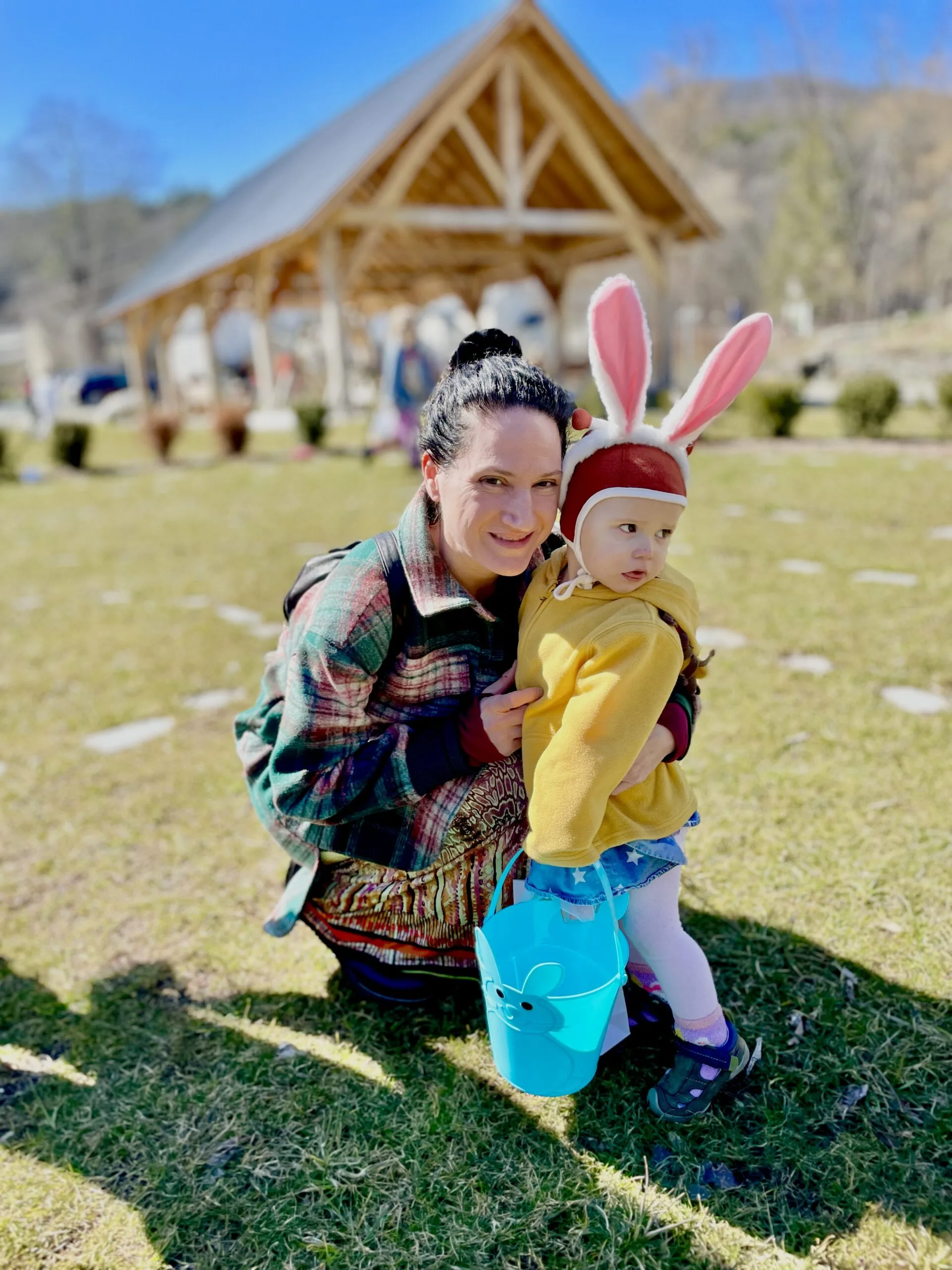 Easter Mother And Daughter Bunny