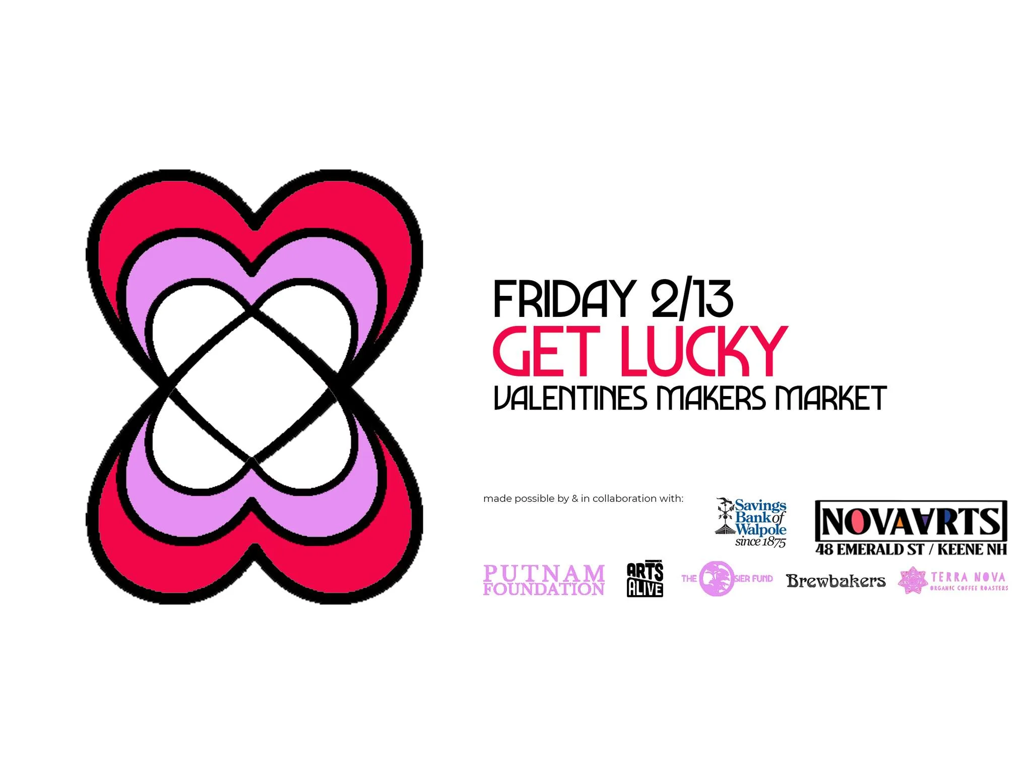 Get Lucky Valentines Makers’ Market!