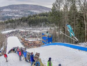 Annual Harris Hill Ski Jump in Brattleboro!