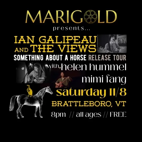 Ian Galipeau And The Views Something About A Horse Tour