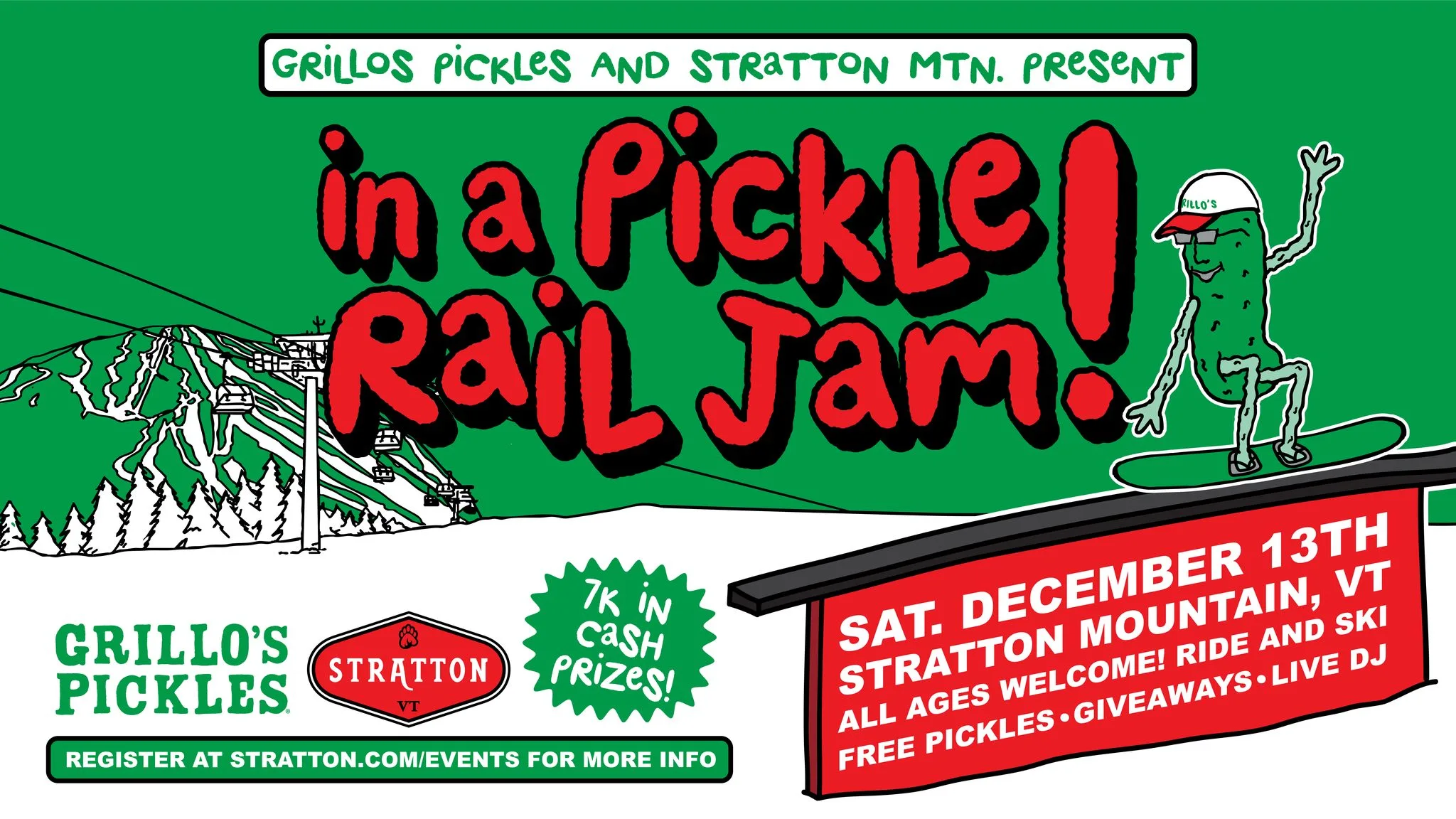 In a Pickle Rail Jam