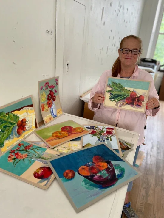 Still Life Art Workshop – Oil & Mixed Media: Apples and Pears