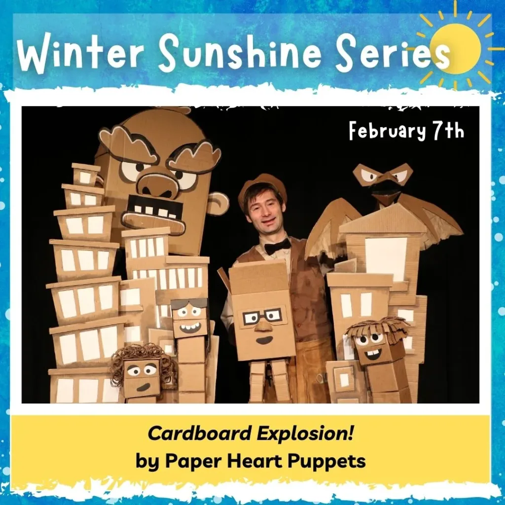 Cardboard Explosion! by Paper Heart Puppets