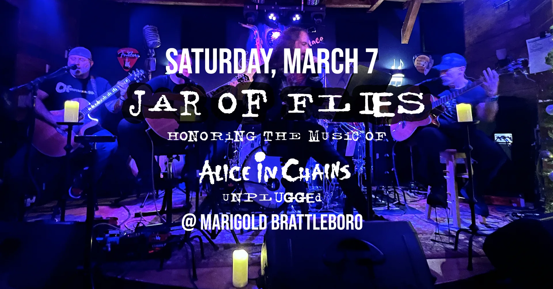 Jar Of Flies Alice In Chains Acoustic Tribute @ Marigold Brattleboro