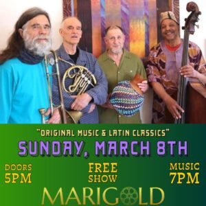 Kwartetto Mambo LIVE @ Marigold Brattleboro