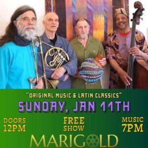 Kwartetto Mambo LIVE @ Marigold Brattleboro