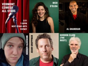 Laugh Out Loud with Vermont Comedy All Stars at Next Stage!