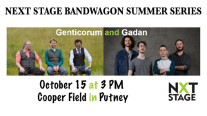 Next Stage Arts Project Presents Genticorum And Gadan Oct 15