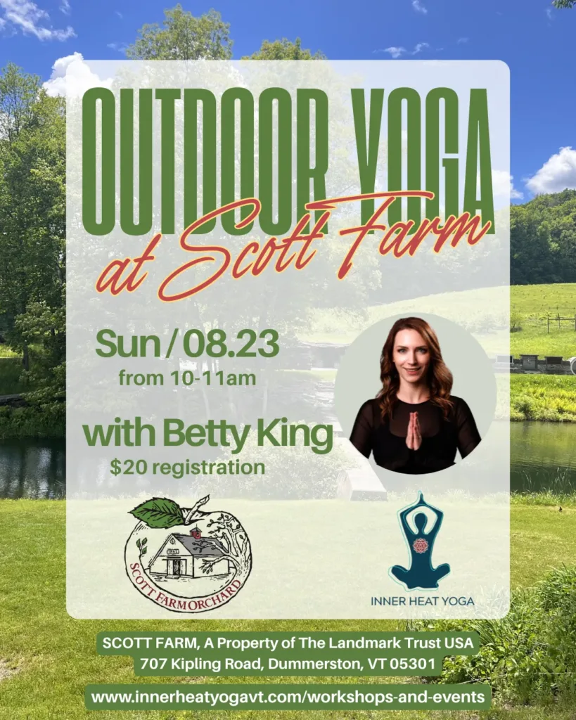 Outdoor Yoga at Scott Farm