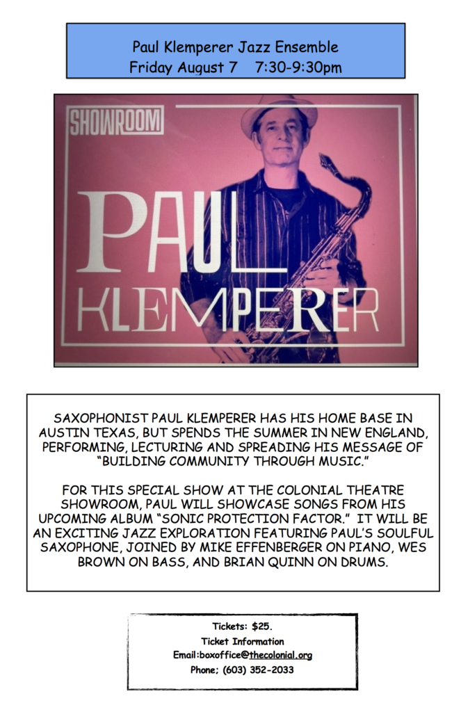 Paul Klemperer Jazz Ensemble