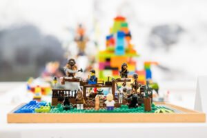 Photo by Kelly Fletcher from the LEGO Contest at the Brattleboro Museum Art Center