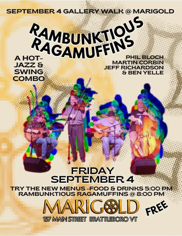 Rambunktious Ragamuffins LIVE @ Marigold Brattleboro