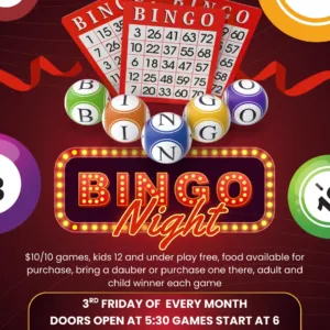 Red Modern Bingo Night Instagram Post 3