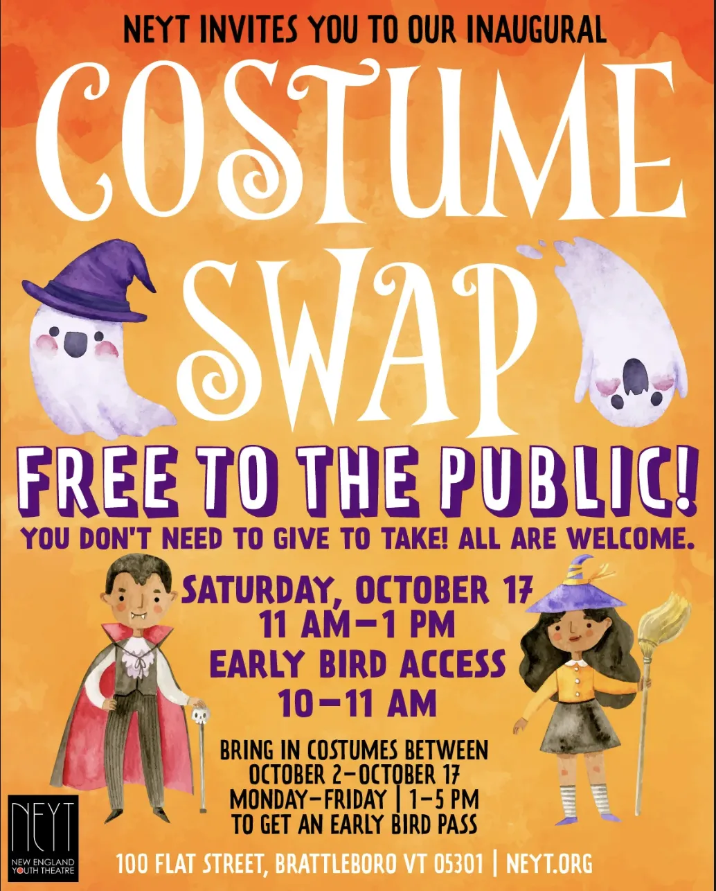 NEYT’s First Ever Costume Swap!