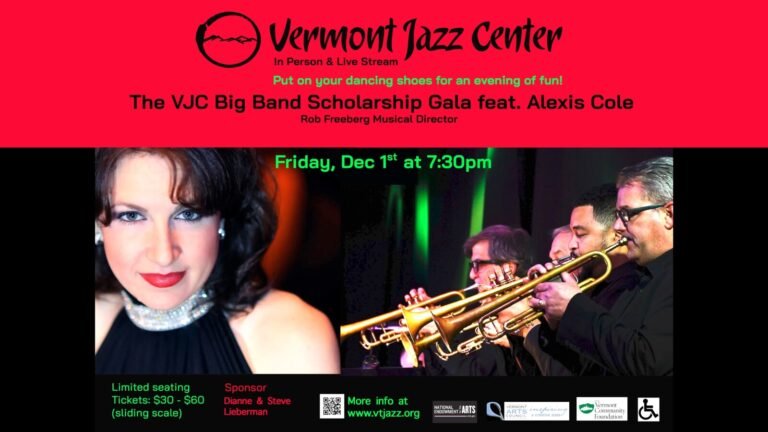 Swing into the Season: VJC Big Band's Scholarship Gala with Alexis Cole
