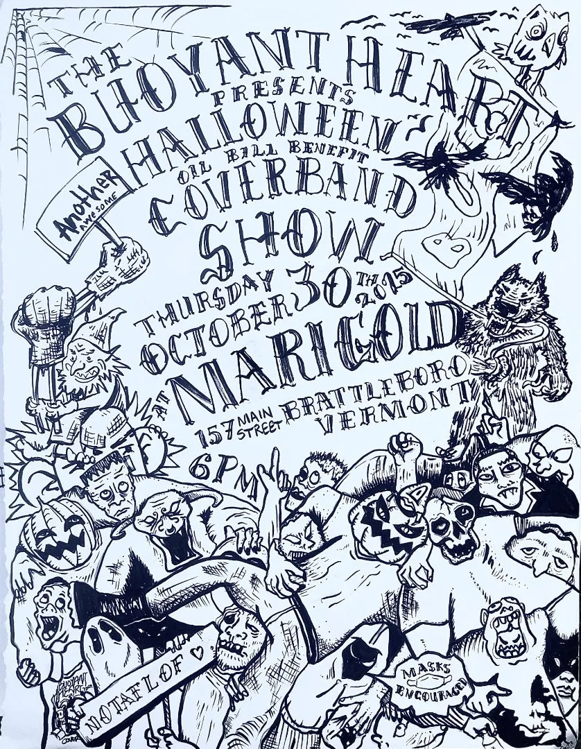 The Buoyant Heart Presents Another Halloween Oil Bill Benefit Cover Band Show