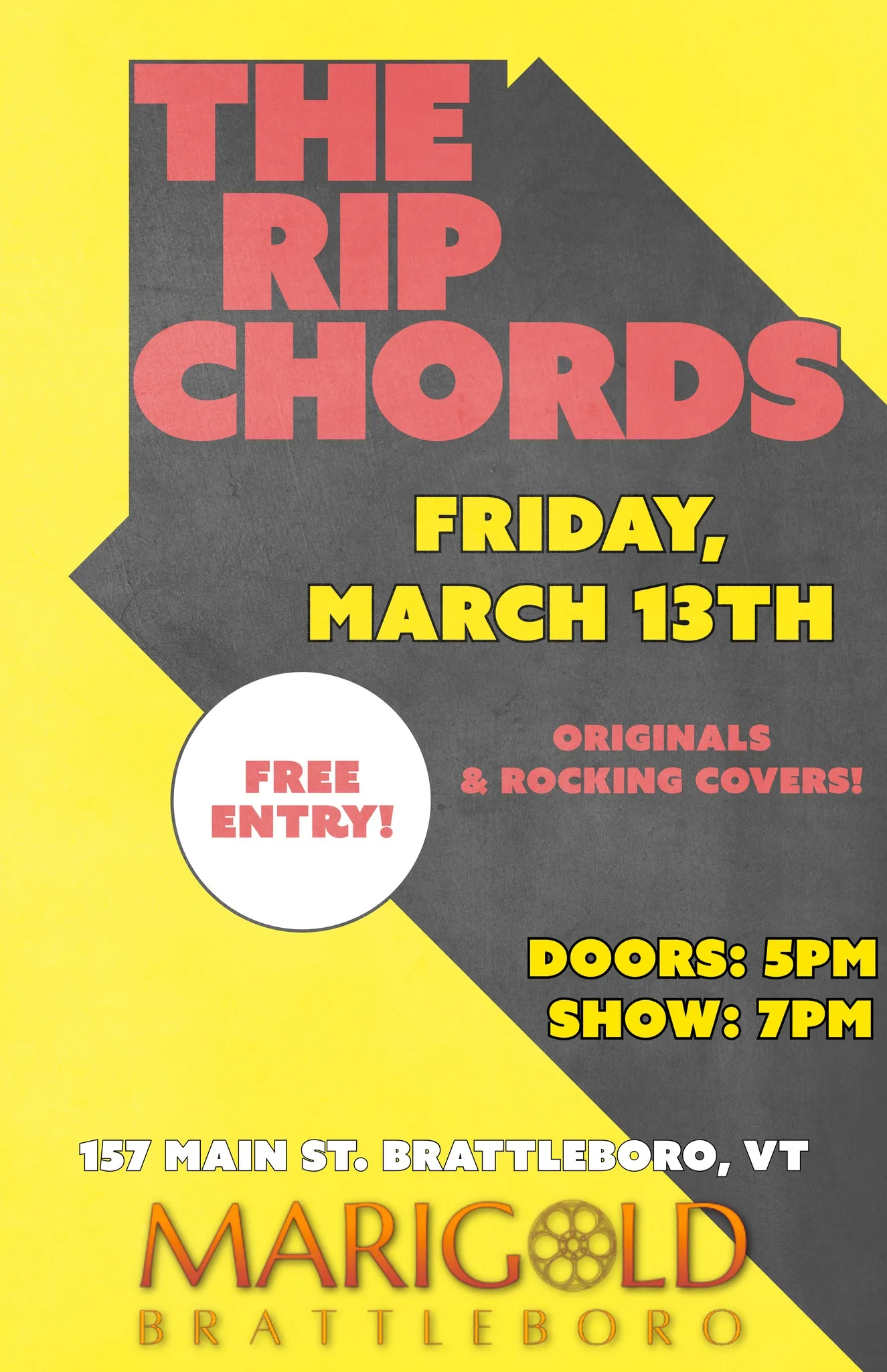 The Ripchords LIVE @ Marigold Brattleboro