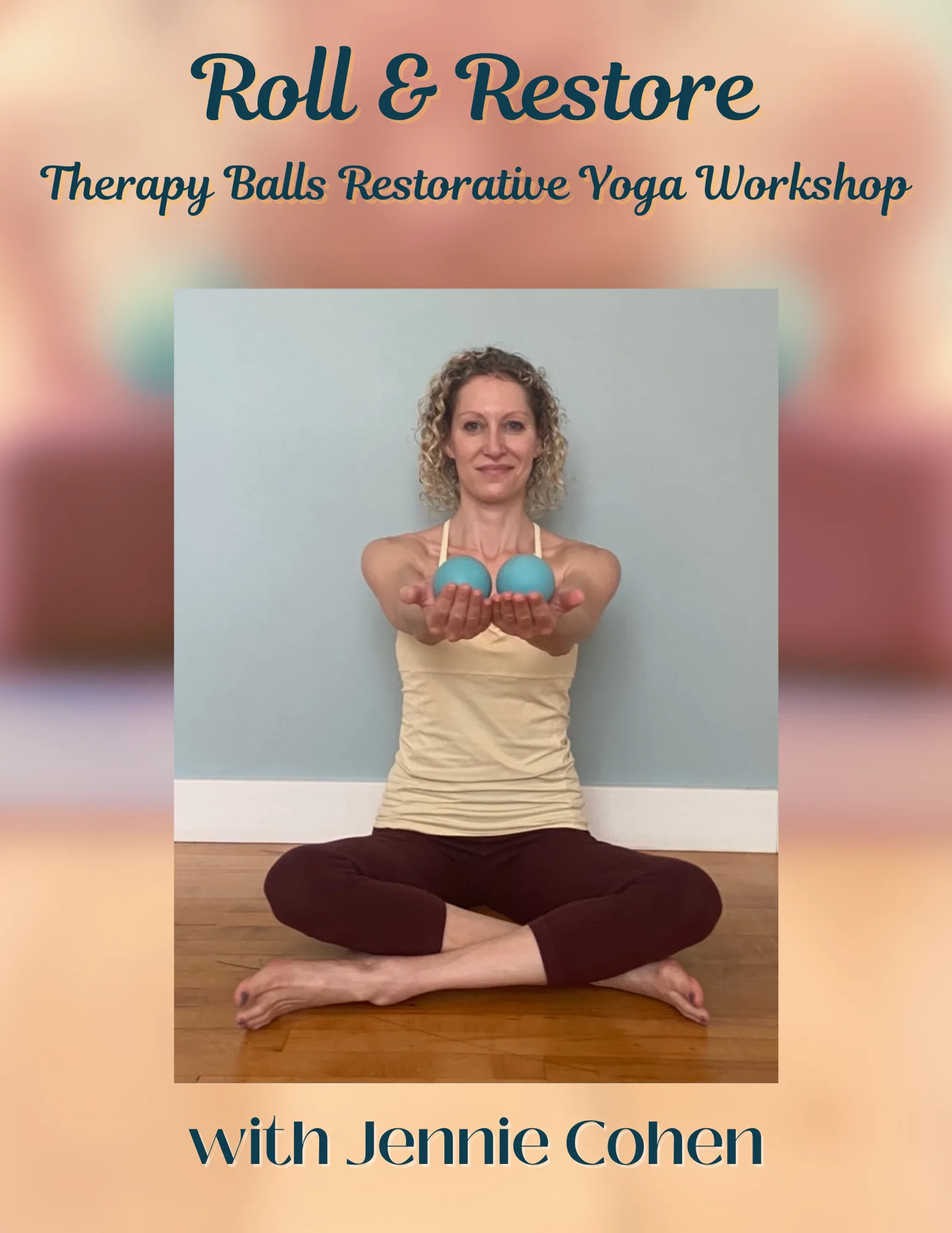 Therapy Balls Roll Restore 8.5 X 11 In