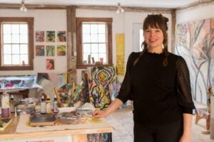 Tour Emily Noelle Lambert’s studio and gardens