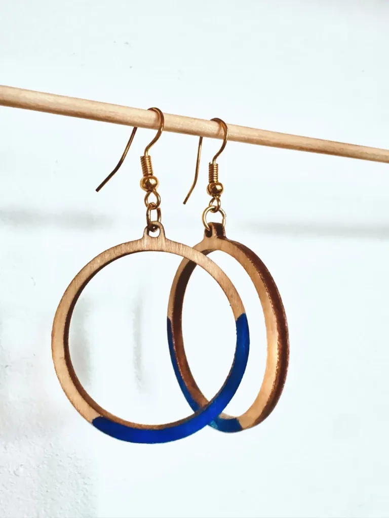 Make a Pair of Wood Laser Cut Earrings