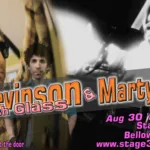 Justin Levinson & Josh Glass and Marty Royle at Stage 33 Live