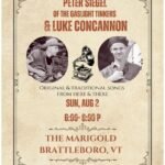 Peter Siegel and Luke Concannon at Marigold — event poster