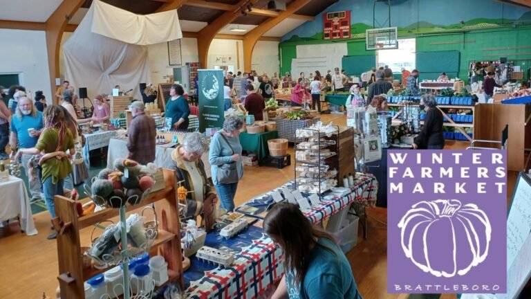 Experience the 19th Season of the Brattleboro Winter Farmers’ Market: Local Food, Artisans, and Community